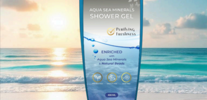 Dive into Delight: Aqua Sea Minerals Shower Gel with Beads